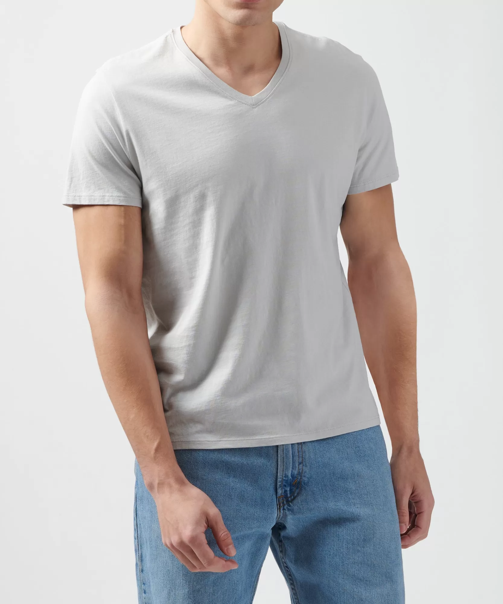ATM Anthony Thomas Melillo T-Shirts | Classic Jersey V-Neck Tee -