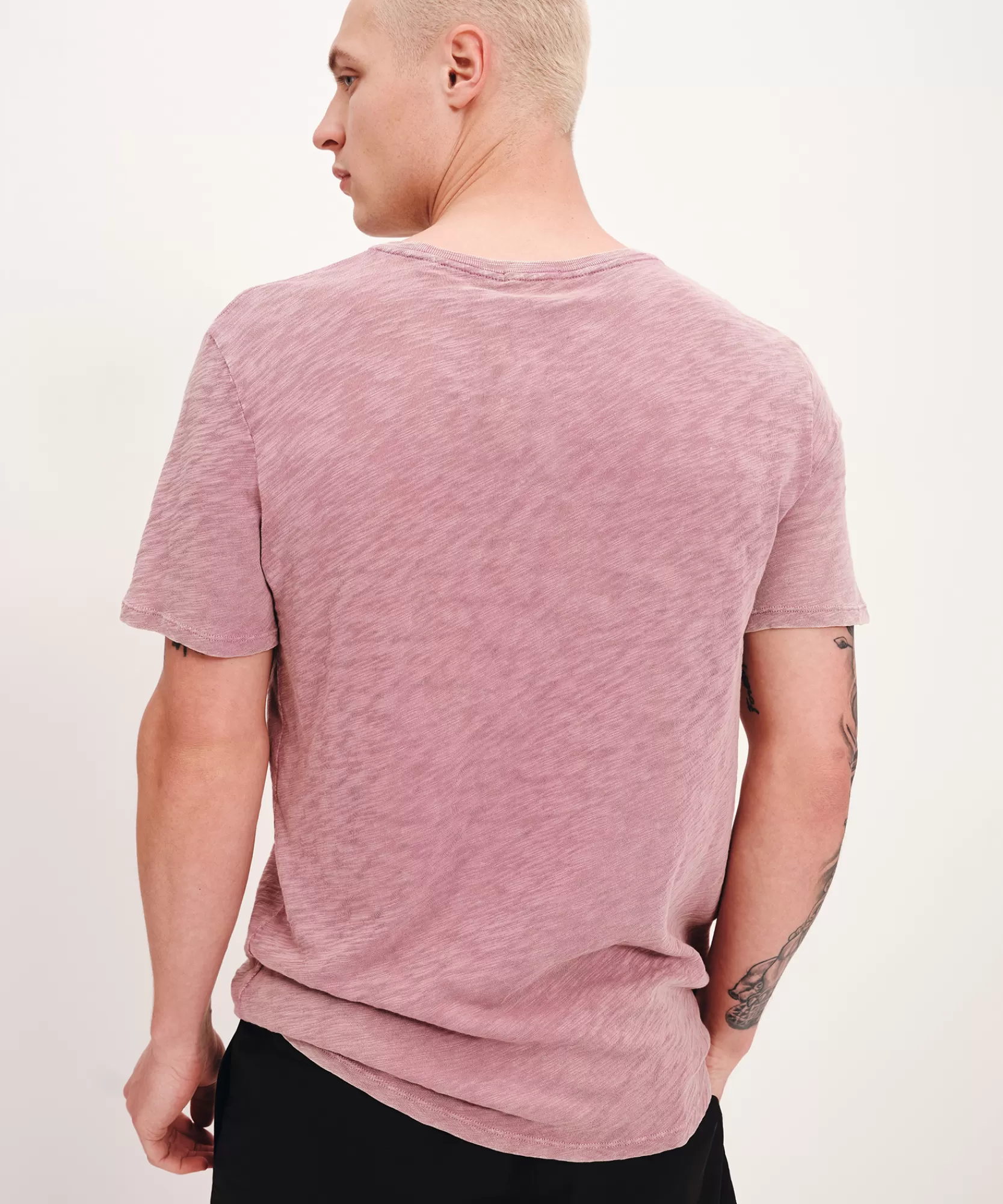 ATM Anthony Thomas Melillo T-Shirts | Slub Jersey With Chroma Wash Short Sleeve Crew Neck Tee -